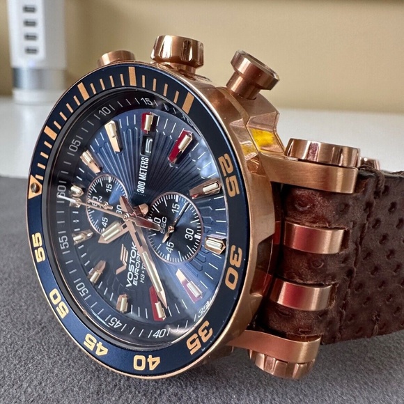 Vostok-Europe Energia Mecha-Quartz Chronograph - VK61-575B590 - Picture 2 of 16